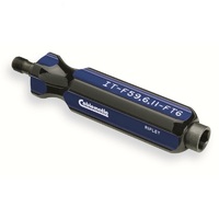 Ripley Cablematic IT-F59,6,11-FT6  F Connector Insertion & Flaring Combo Tool for RG6 (C165.6.1)