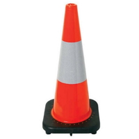 Witches Hat Traffic Cone, Reflective, 700mm