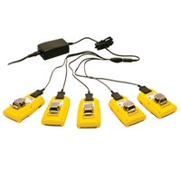 Gas Alert Micro Clip Multi-Unit (5) Charge Lead XT-XL-X3-Quattro