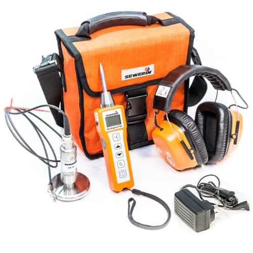 Sewerin Stethophon 04 plumber kit. Water Leak Detector