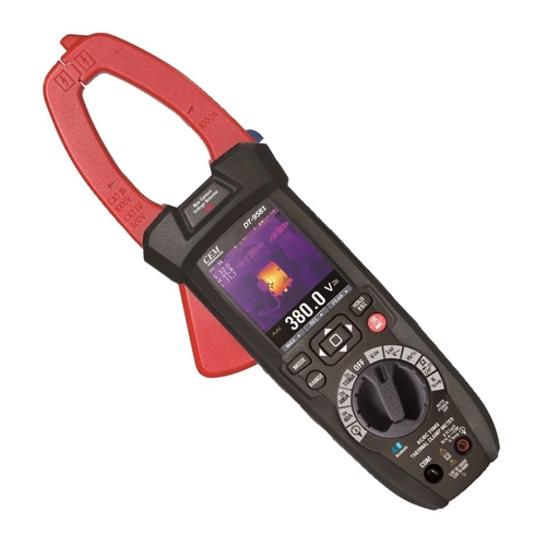 CEM DT-9581 AC/DC True RMS 3000A Clamp Meter with Infrared Thermal Imager