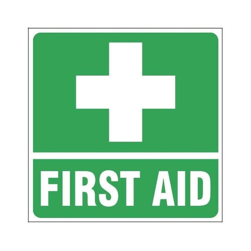First Aid Sign for Vehicle (100x100mm)