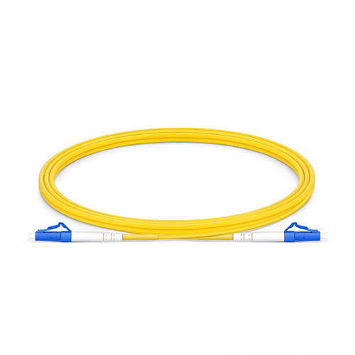 Patch Lead 2m LC/UPC to LC/UPC Simplex OS2 SM PVC 2mm