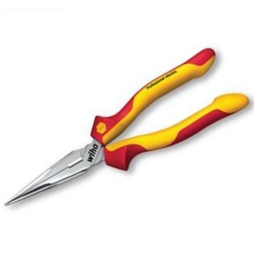 WIHA 26727 Insulated Long Nose Pliers, 200mm (Z0502006)