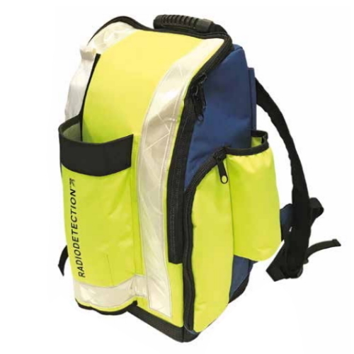 Radiodetection RX Locator Backpack. Yellow & Blue