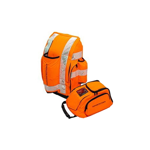 Radiodetection 2PC Set. RX Locator Backpack and TX Transmitter Bag Orange