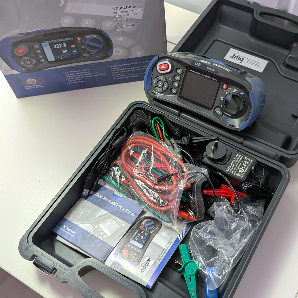 CEM DT-6650 Multifunction Installation Tester