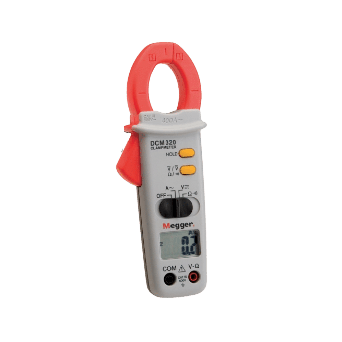 Megger DCM320 Digital Clamp Meter 400A AC