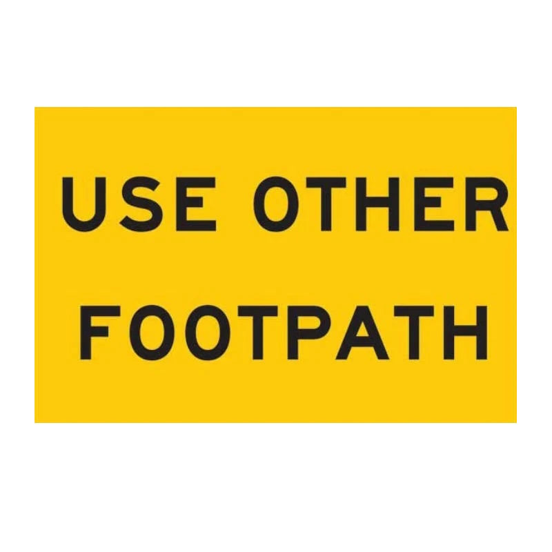Use Other Footpath Sign