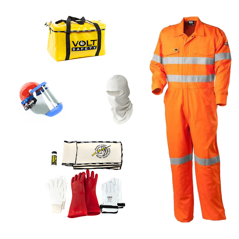 Volt Safety Arc flash Kit HRC2 9.6cal/cm2 Size 102R XL