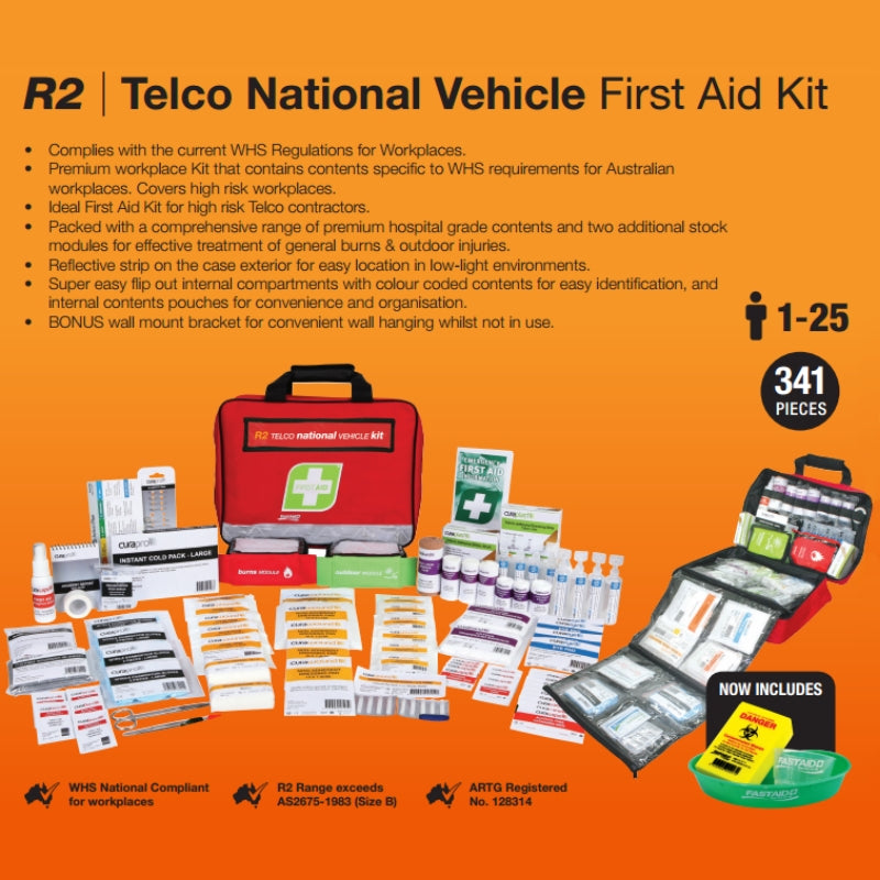 FastAid Telco National Vehicle First Aid Kit
