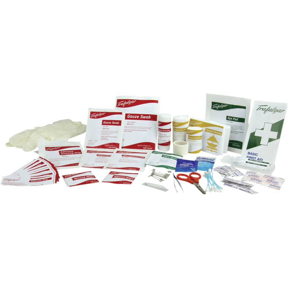 Trafalgar 126 Piece Family First Aid Kit