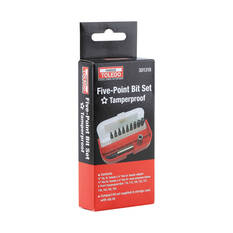 Toledo 301318 Torx Bit Set 5 Point 11 Piece