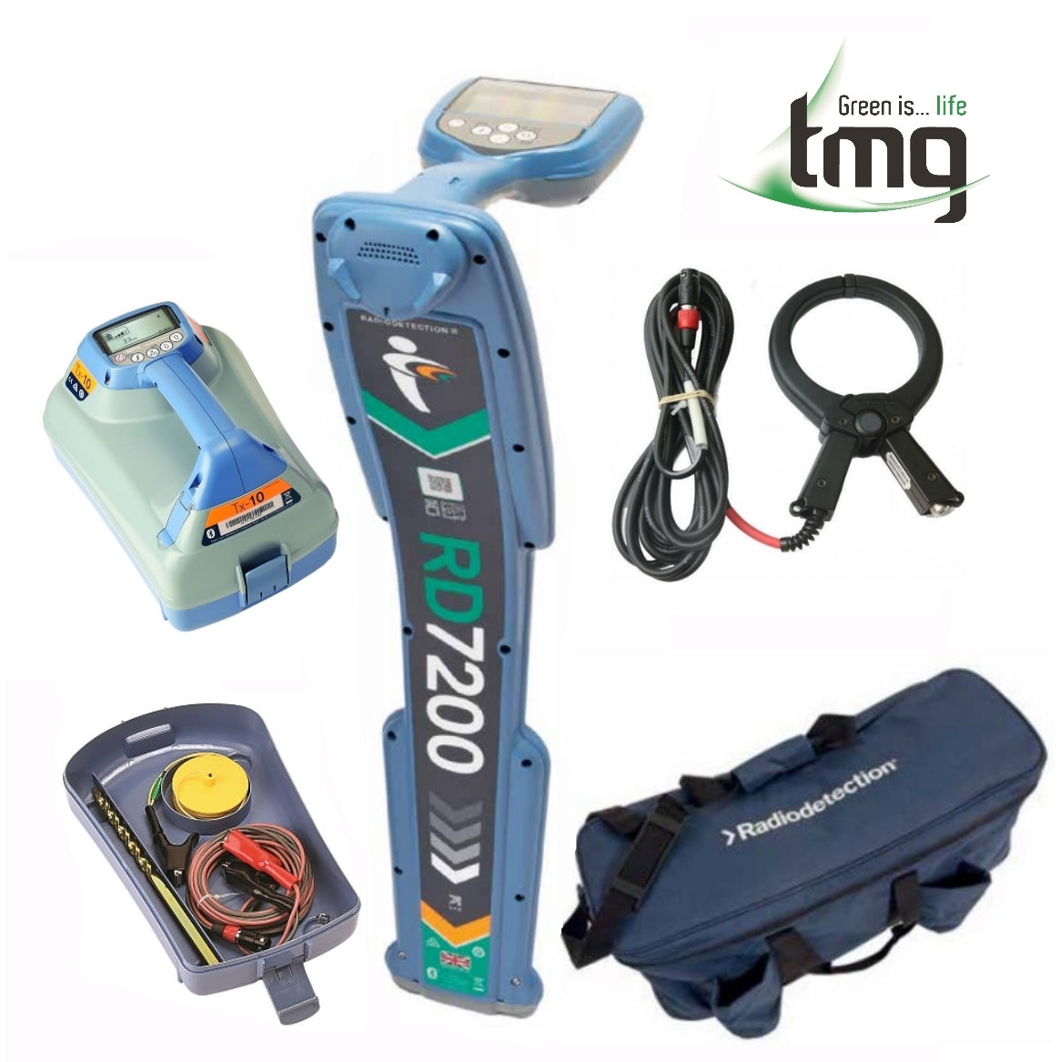 Radiodetection RD7200 Precision Cable & Pipe Locator