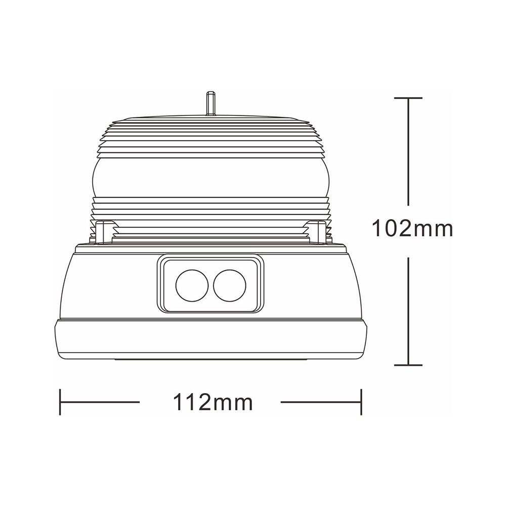 Heavy-Duty LED Warning Beacon