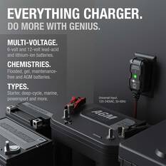 NOCO Genius 1 Battery Charger 6V/12V 1 Amp