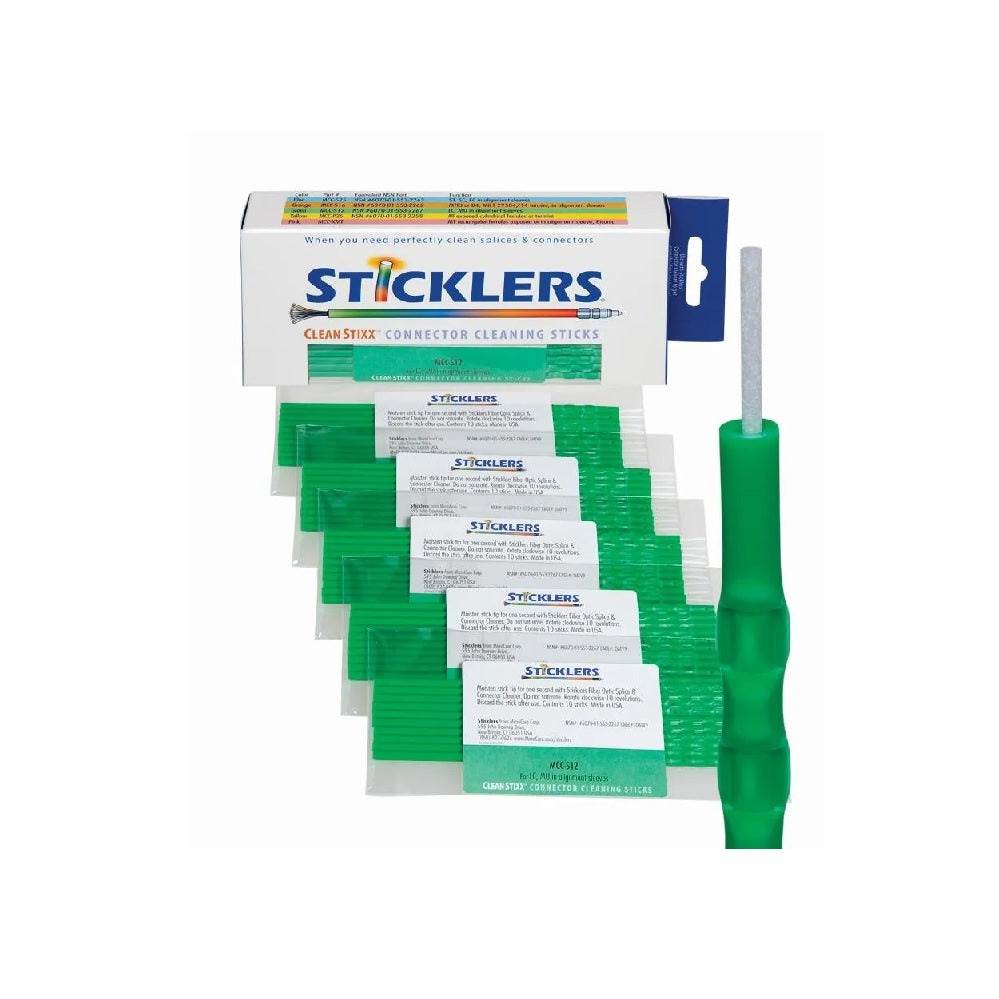 Sticklers™ CleanStixx™ 1.25mm Fiber Optic Cleaning Sticks