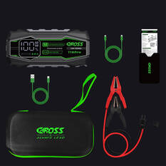 CAROSS T18Pro 12V 1500A Compact Smart Lithium Jump Starter With Built-in 3 Mode Light