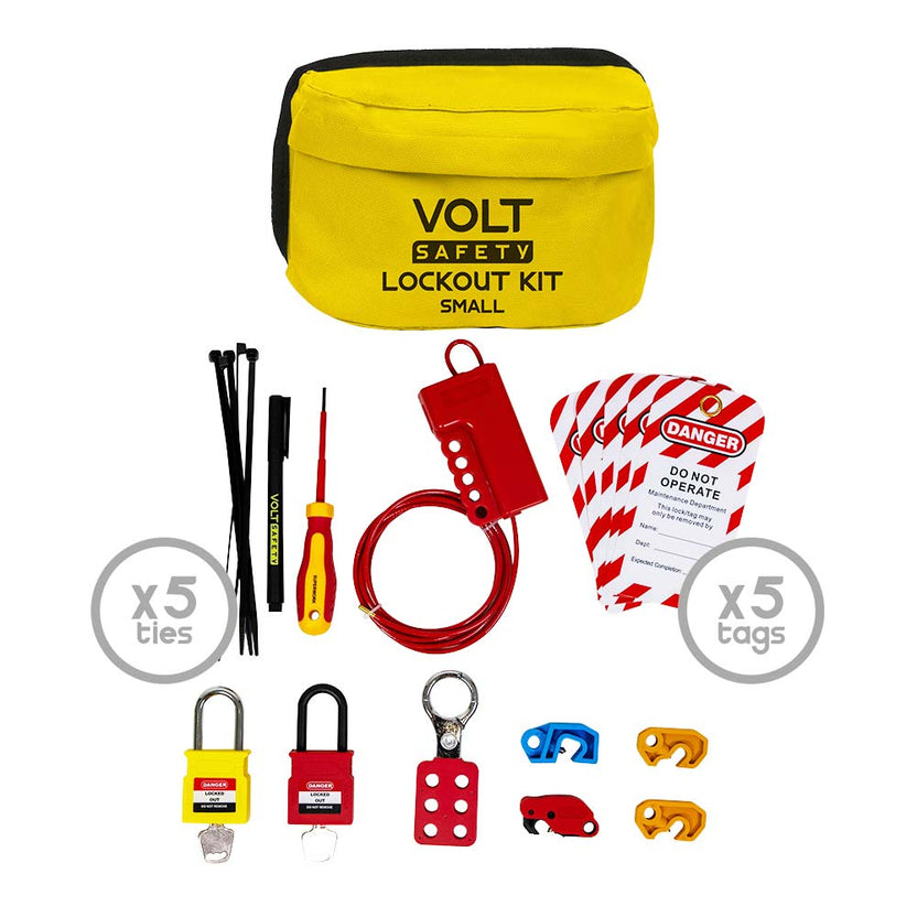 Volt Safety Lockout Kit Small | Contractor Essentials