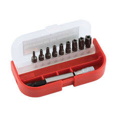 Toledo 301318 Torx Bit Set 5 Point 11 Piece