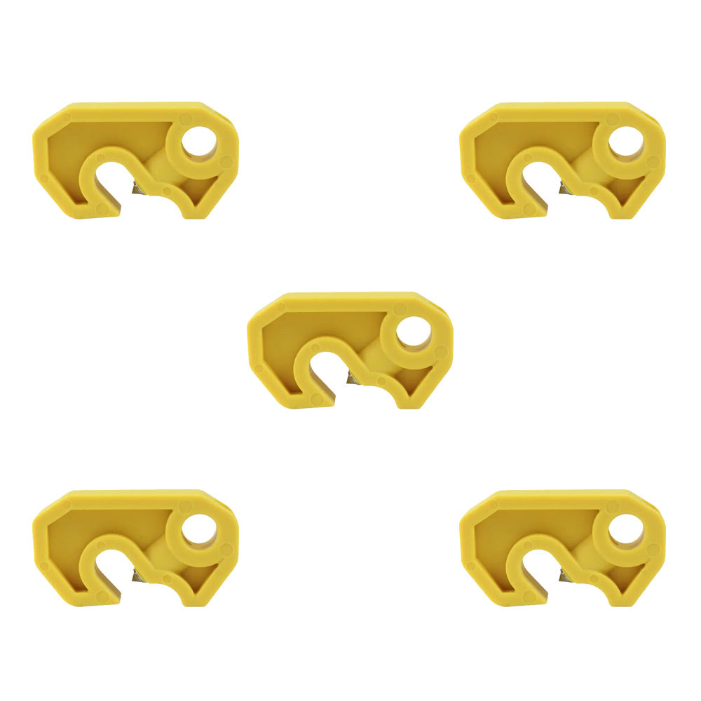 Volt Safety Mini Circuit Breaker Lockout Universal Small 5 Pack