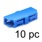 Fiber Adapter LC/UPC to LC/UPC Simplex OS2 SM without Flange 10Pc - product view 2