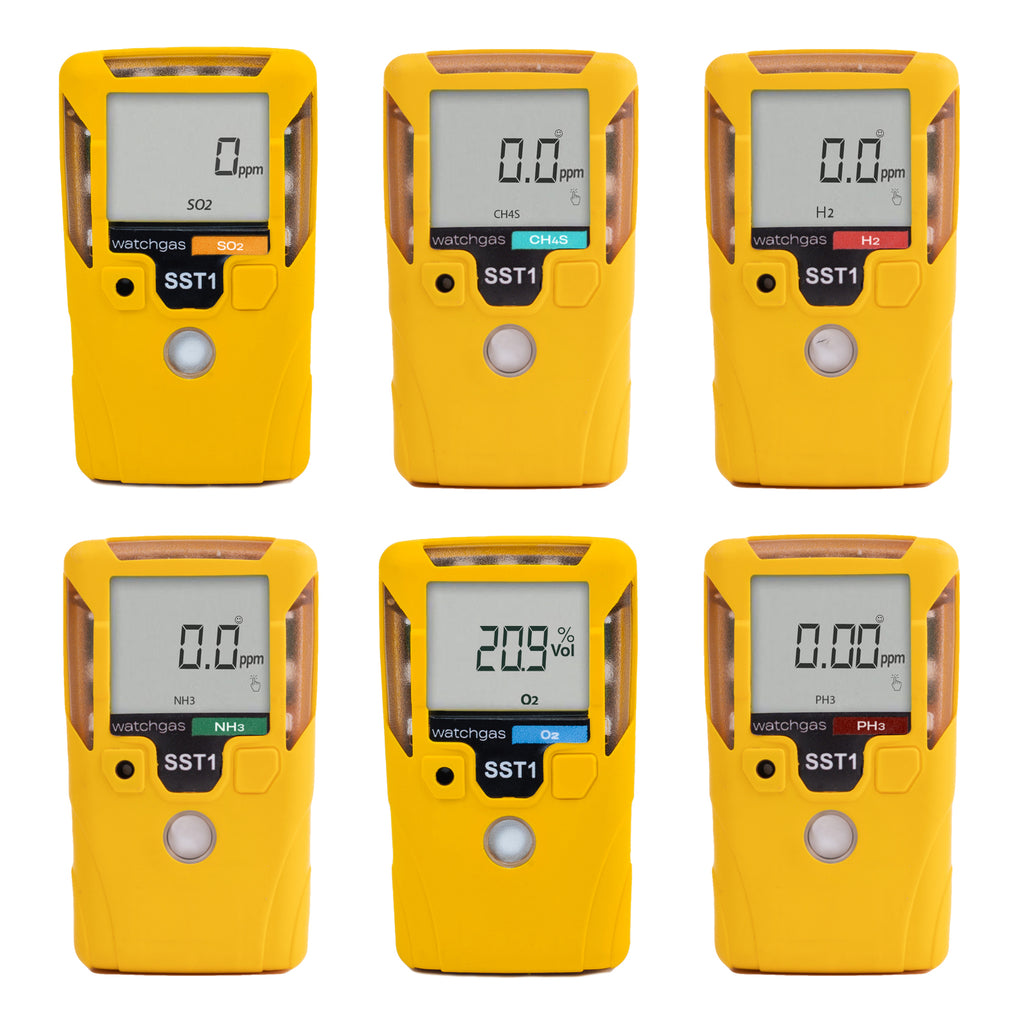 WatchGas SST1 Single Sensor Gas Detector - product view 3