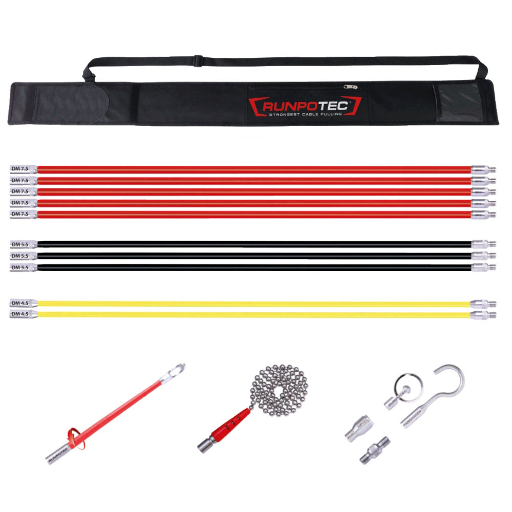Runpotec Push/Pull Rods 17 Pc