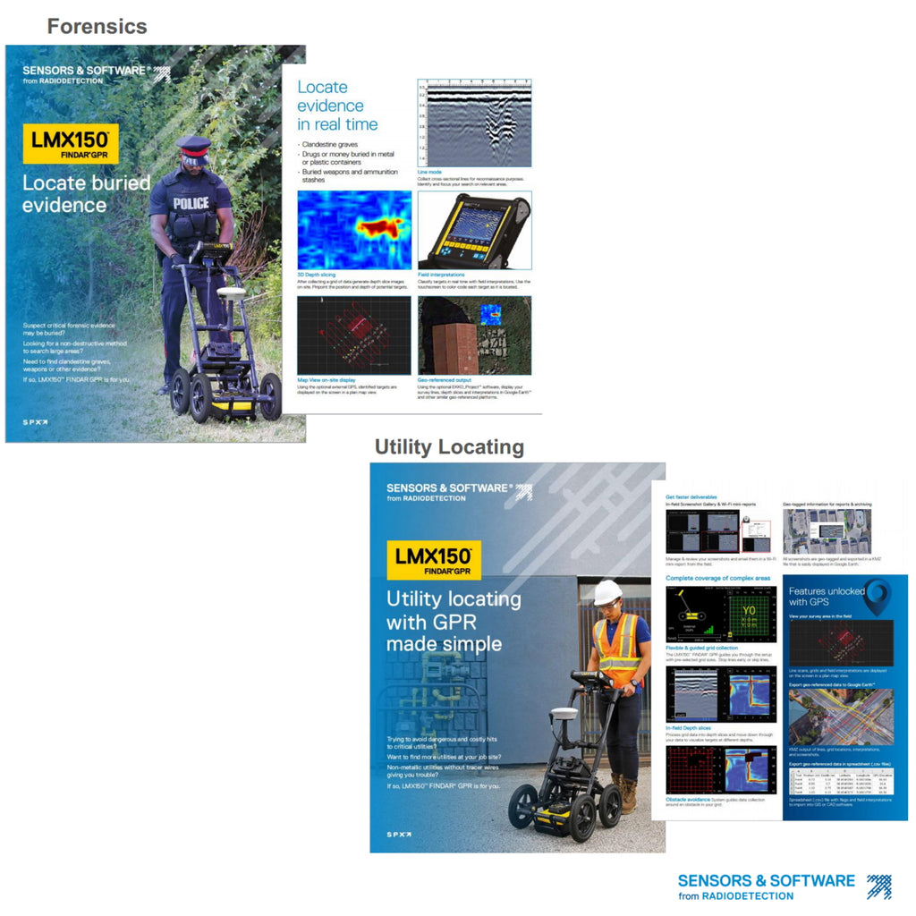 Findar Sensors & Software LMX150 FINDAR Forensics & Utility GPR Unit ...