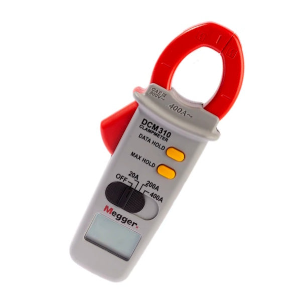 Megger DCM310 Digital Clamp Meter 400A AC