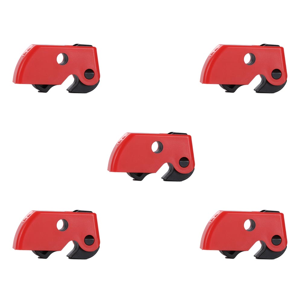 Volt Safety Mini Circuit Breaker Lockout No Tool 5 Pack