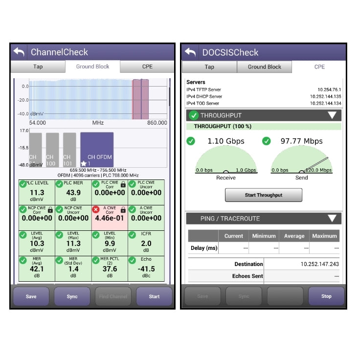 Viavi ONX-620 OneExpert CATV HFC Tester DOCSIS 3.1 SW Upgrade