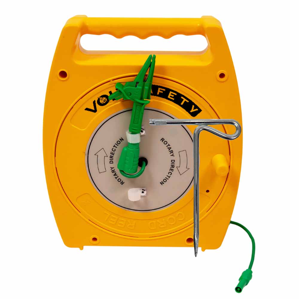 Volt Safety Trailing Earth Lead 30m with Earth Stake