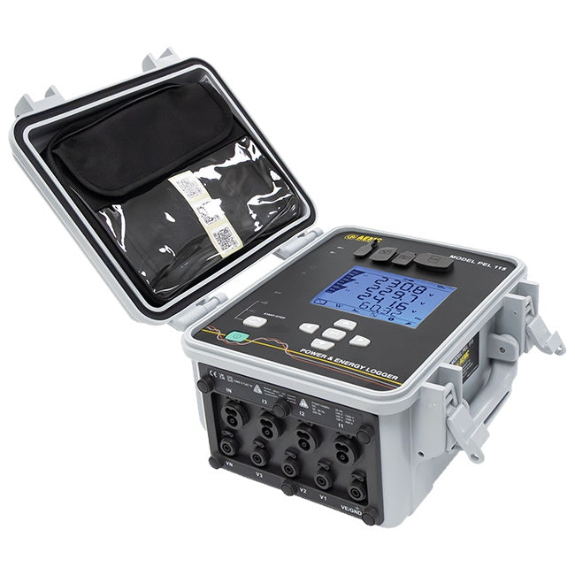 AMEC PEL 115 w/4 196A-24-BK Power & Energy Logger