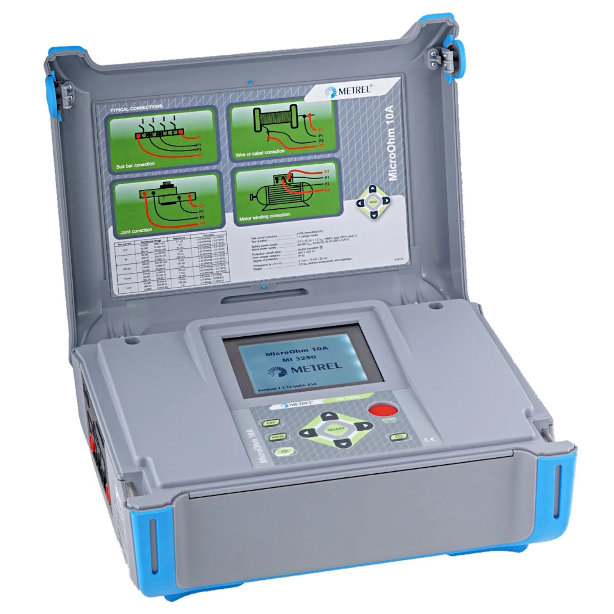 Metrel MI-3250 MicroOhm Meter 10A