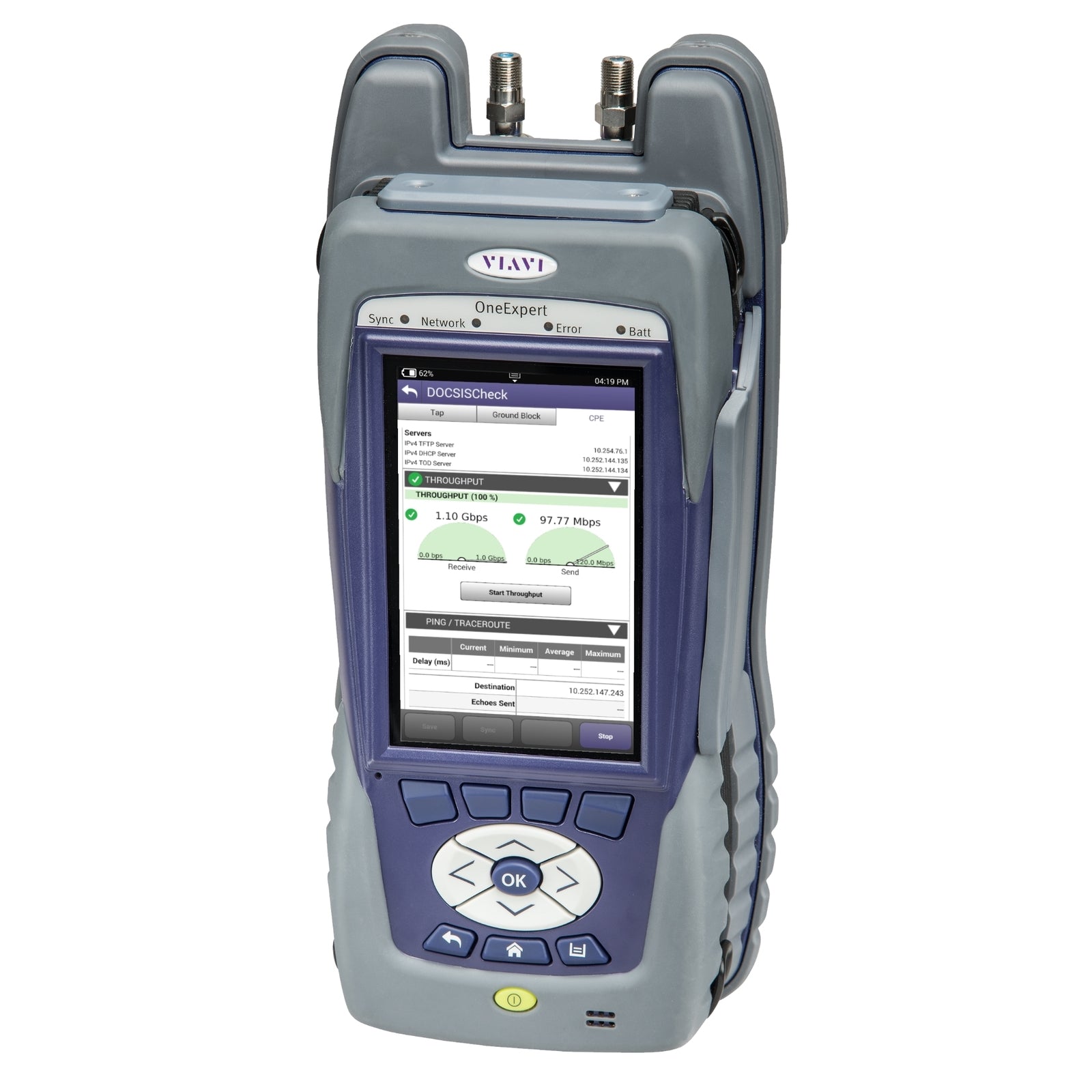 Viavi ONX-630 One Expert Multifunction HFC Network Tester SWX