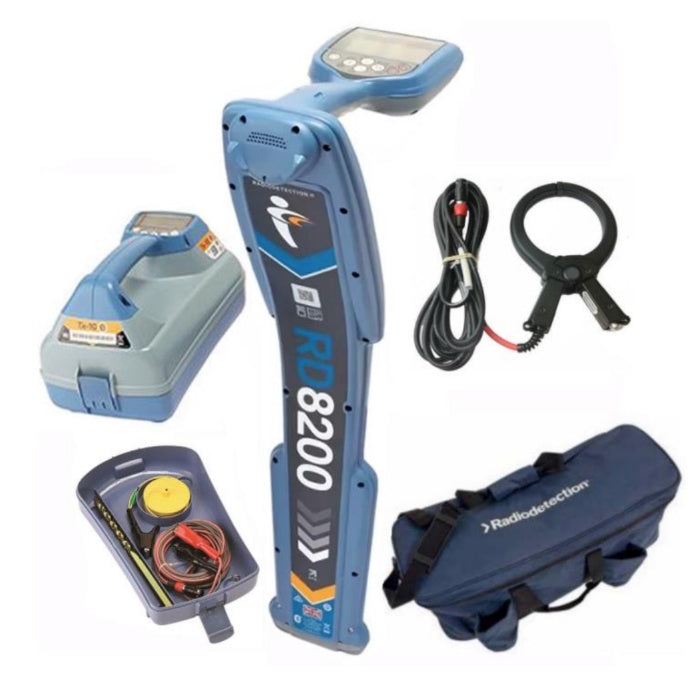 Radiodetection RD8200 TX10B Kit (with 100mm Clamp)