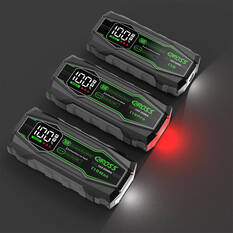 CAROSS T18 12V 800A Compact Smart Lithium Jump Starter With Built-in 3 Mode Light