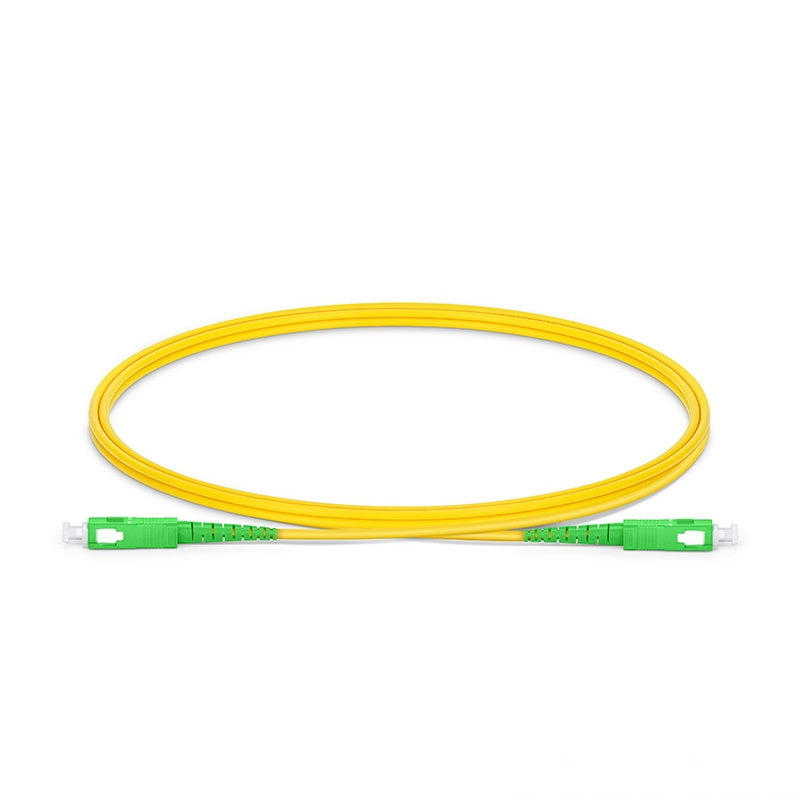 Patch Lead 2M SC/APC to SC/APC Simplex OS2 SM PVC 2mm