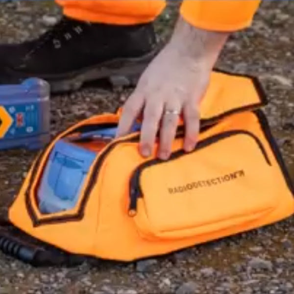 Rf Scanner Rucksack Radiodetection Transmitter Carry Bag Orange | Contractor Essentials