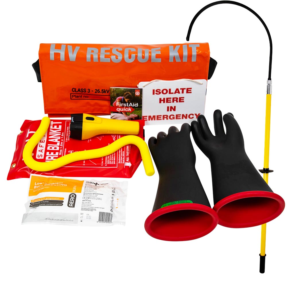 Volt Safety High Voltage Rescue Kit Class 3 26.5kV