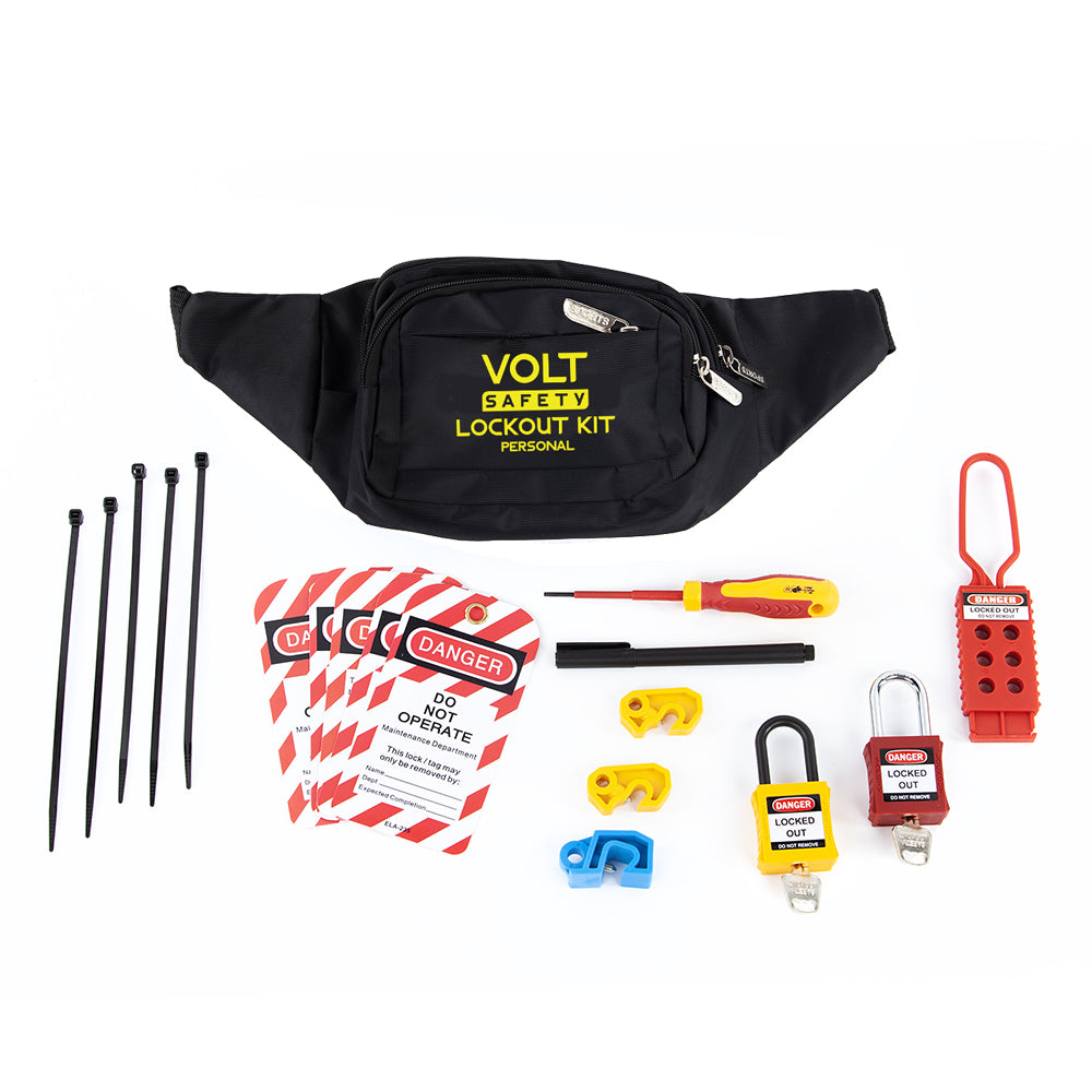 Volt Safety Lockout Kit Personal with Belt Bag
