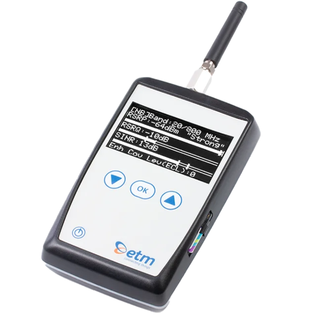 ETM NB/M1/2G/3G/4G GNSS Signal Analyser Tool
