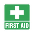 First Aid Vehicle Label