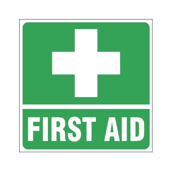 First Aid Vehicle Label