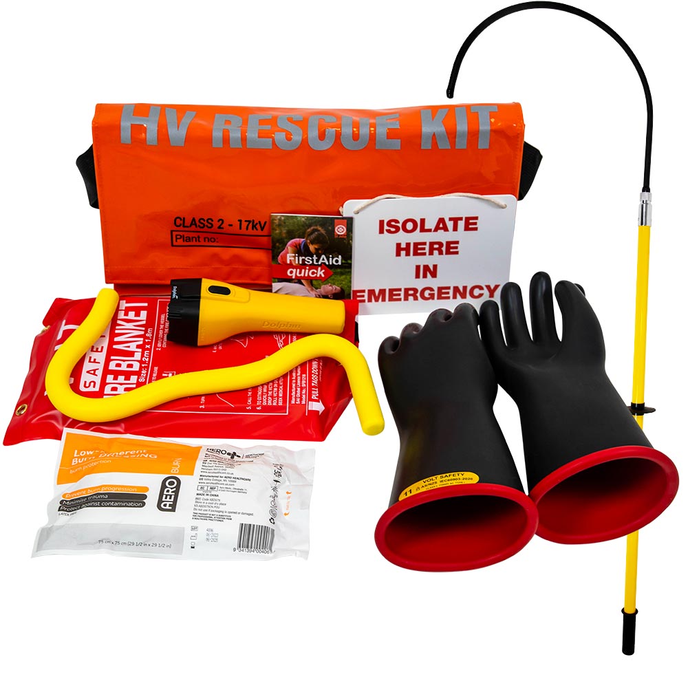 Volt Safety High Voltage Rescue Kit Class 2 17kV