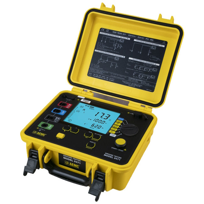 AEMC 6471 Earth/Ground Resistance Tester