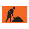 Workmen Ahead Sign - product view 2