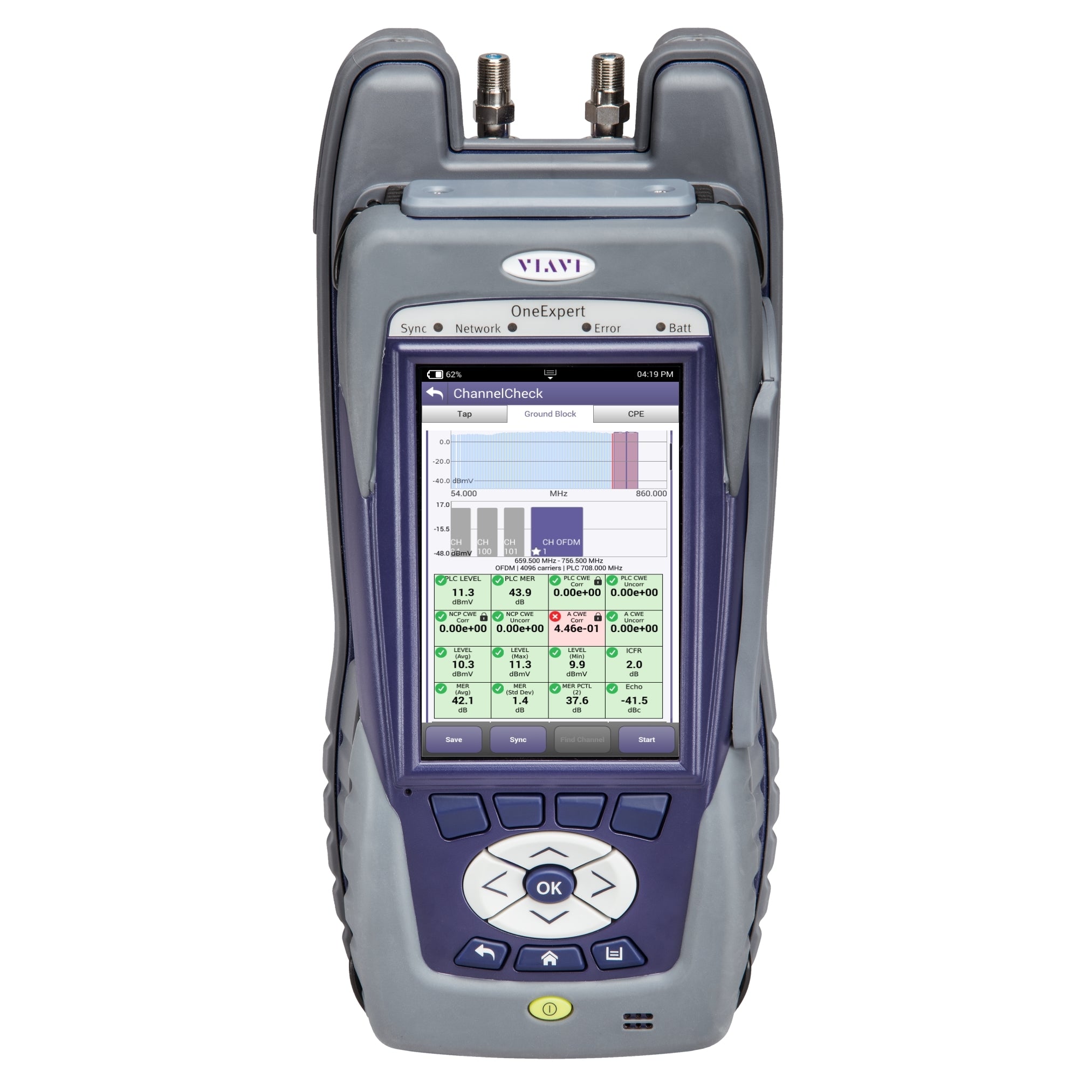 Viavi ONX-630 One Expert Multifunction HFC Network Tester SWX