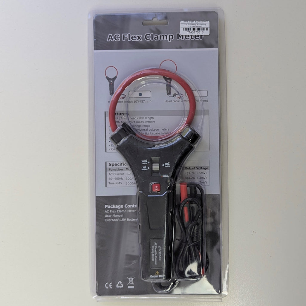 CEM DT-320BS AC Flex Clamp Meter